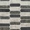 Msi Urban Tapestry Picket 9.5 In. X 14 In. X 6 Mm Textured Glass Mesh-Mounted Mosaic Tile, 15PK ZOR-MD-0290 - alternate 1